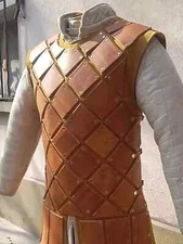 Leather Armor Lamellar Viking Medieval Ottoman Armor Cosplay Costume SCA Pops