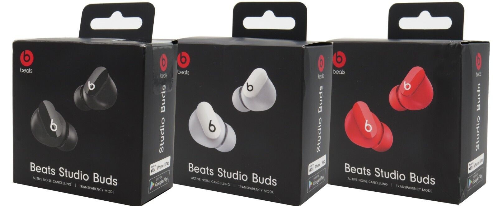 Beats by Dr. Dre Studio Buds Wireless Earbuds - White (‎MJ4X3LL/A