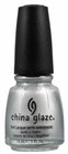 China Glaze Platinum Silver Nail Polish Lacquer 77051 Manicure Pedicure