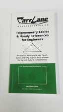 TRIGONOMETRY TABLES & HANDY REFERNCES FOR ENGINEERS & MACHINISTS  MADE IN USA 