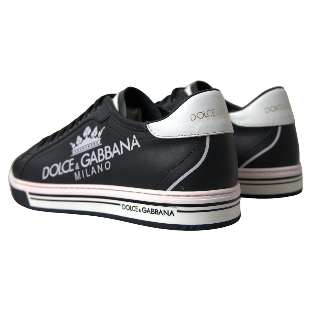 スニーカー DOLCE & GABBANA MAN SNEAKERS DOLCE & GABBANA Men's Leather Padded Low Top Sneakers