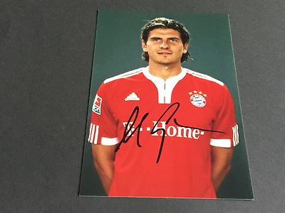 Mario Gomez FC Bayern Munich signed photo 10x15