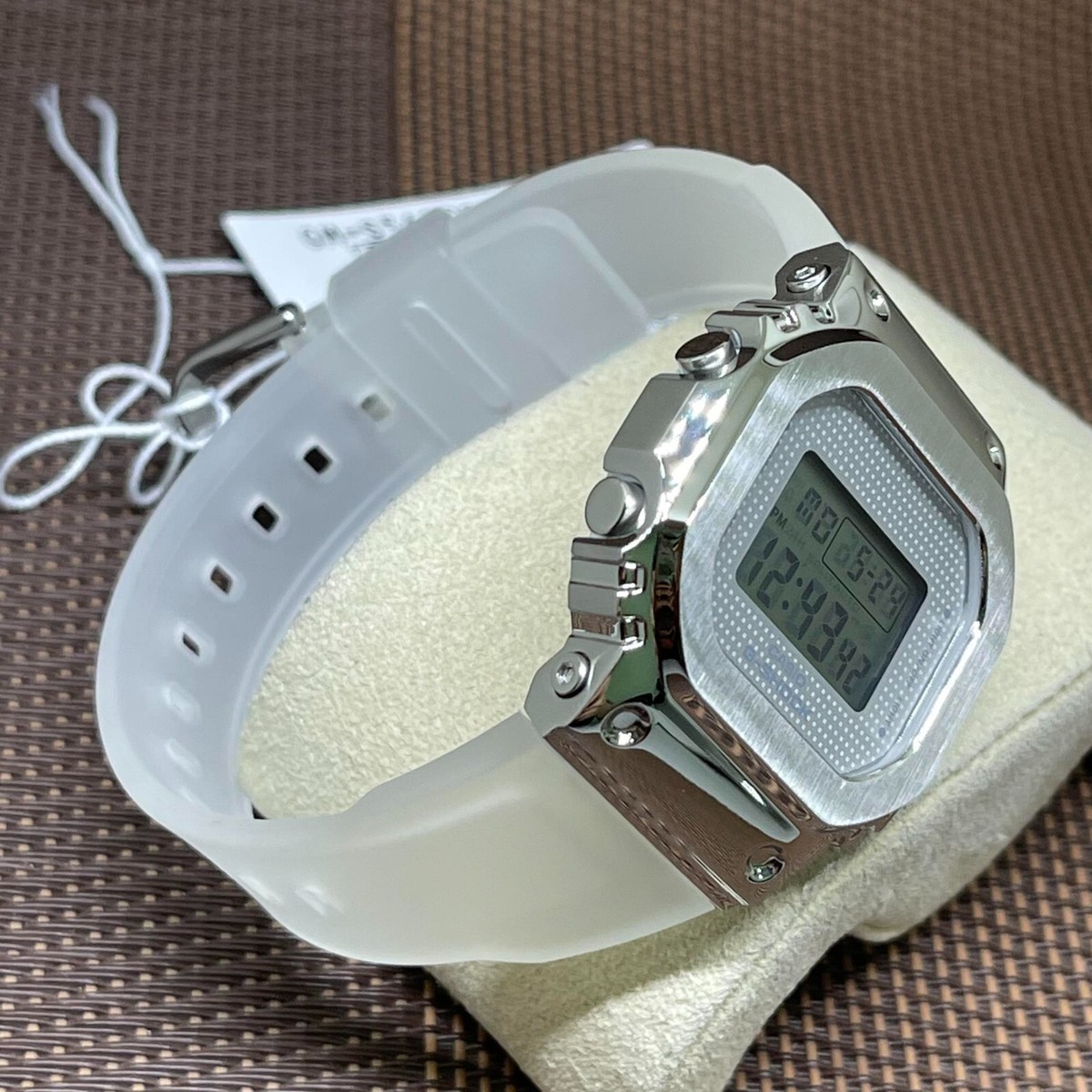 Casio G-Shock GM-S5600SK-7D Digital Metal Semi-Transparent Ladies 