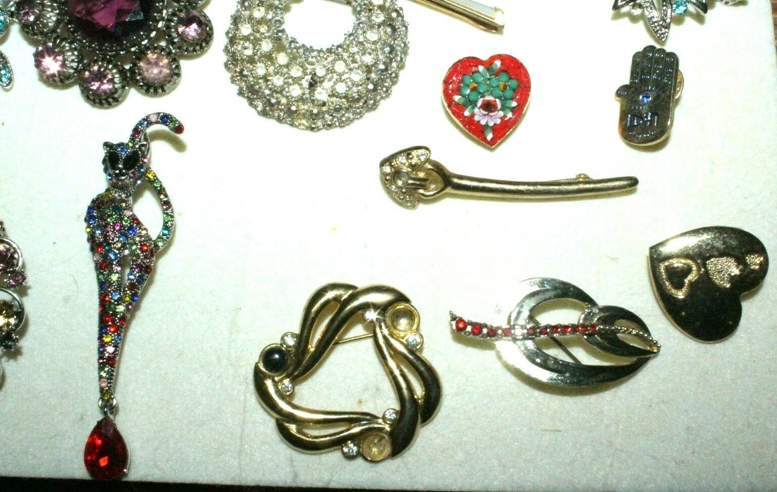 LOT OF ASSORTED VINTAGE PINS BROOCHES eBay
