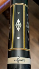 Meucci Pool Cue Late 90's/Early 2000's with 2 Black Dot Shafts, jump/break, case