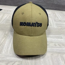 KOMATSU CONSTRUCTION MINING UTILITY HAT CAP ADJUSTABLE Green/black