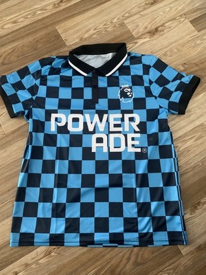 Powerade - Fußballtrikot im Retro-Stil. Größe: XL