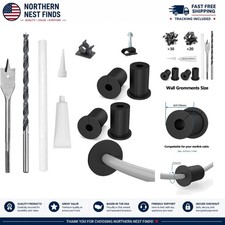 Professional Starlink Cable Routing Kit for 3/4 inch Wall - Organize Your Space