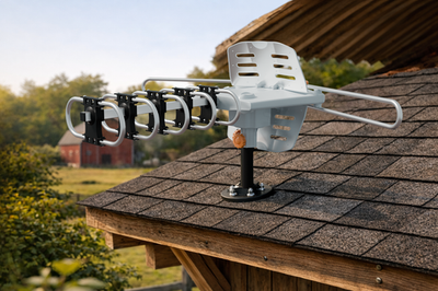 #ad #ad FiveStar TV Antenna Amplified Outdoor HD 1080P Digital Signal UHF VHF with Pole $41.12