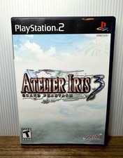 Atelier Iris 3: Grand Phantasm (Sony PlayStation 2 PS2, 2007) - COMPLETE IN BOX!