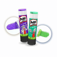 Klebestift Pritt Stick Lila 10 X 20G - Farbiger Bastelkleber LöSemittelfrei