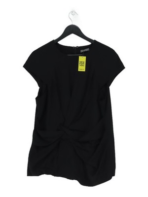 Sheike Damen Top L schwarz 100% Polyester ärmellos Rundhals Basic