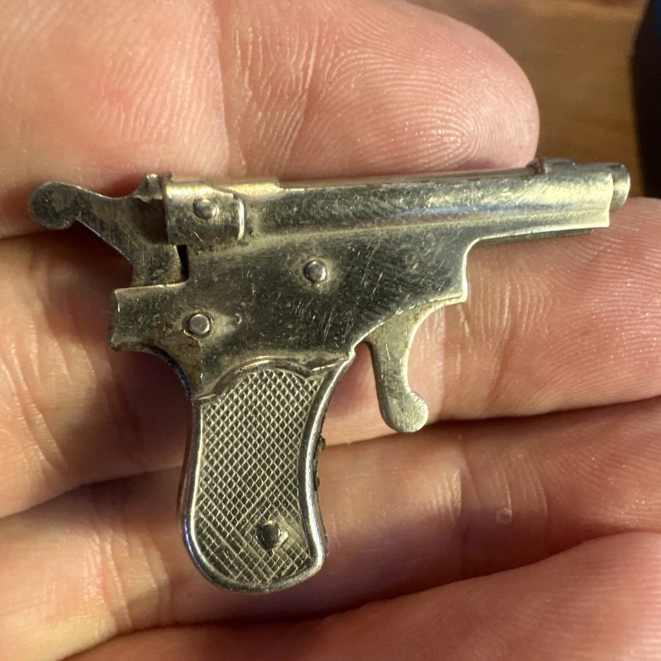 Llavero Miniatura Vintage 2MM Pistola Pinfire Hecho en Austria G2U Foto 3 de 4