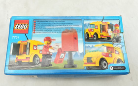 LEGO 7731 Mail Van New MIB Sealed Bags Town City Vintage Retro