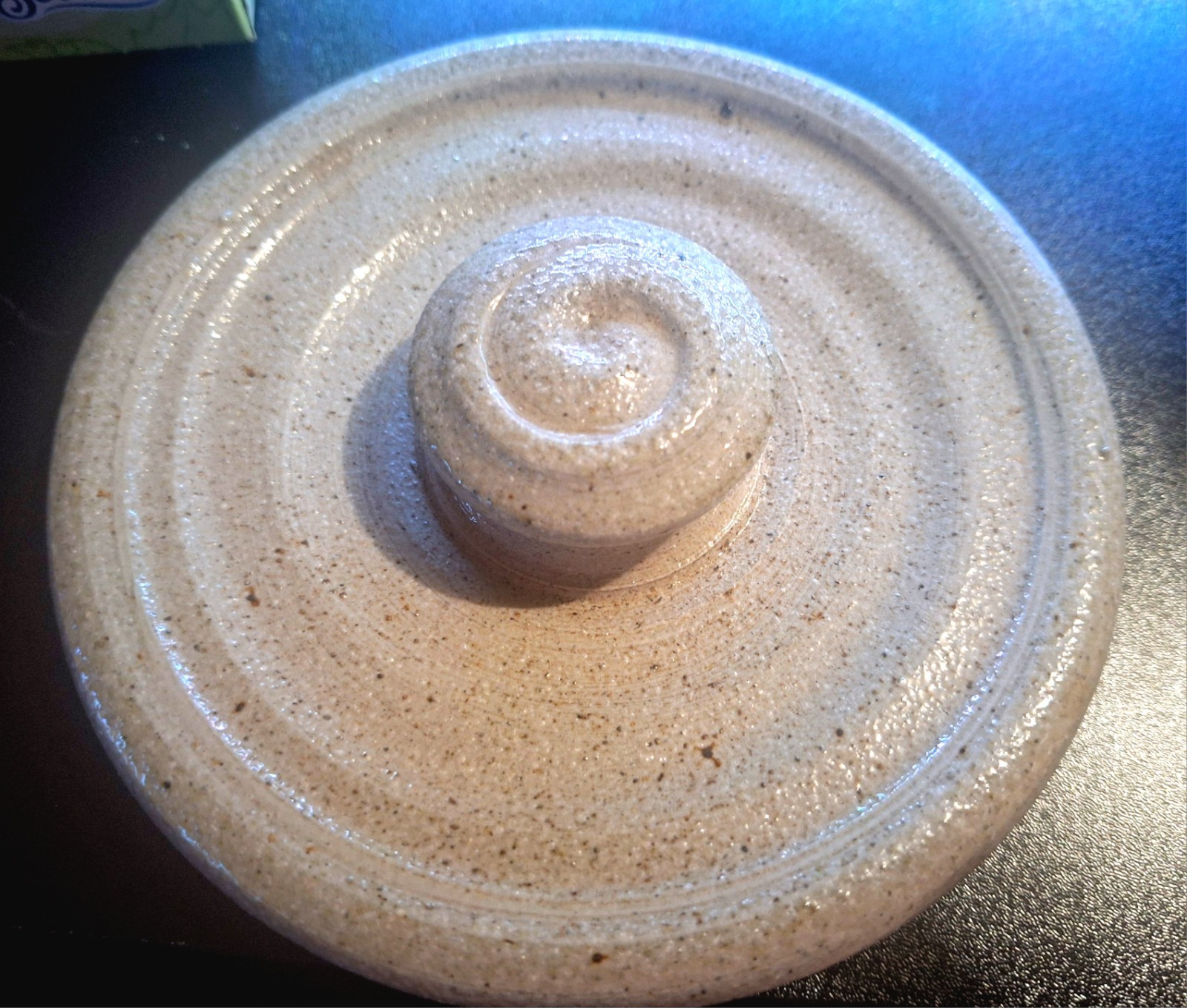 Vintage ROWE POTTERY 🩵Glaze Heavy Handmade with Original Cover