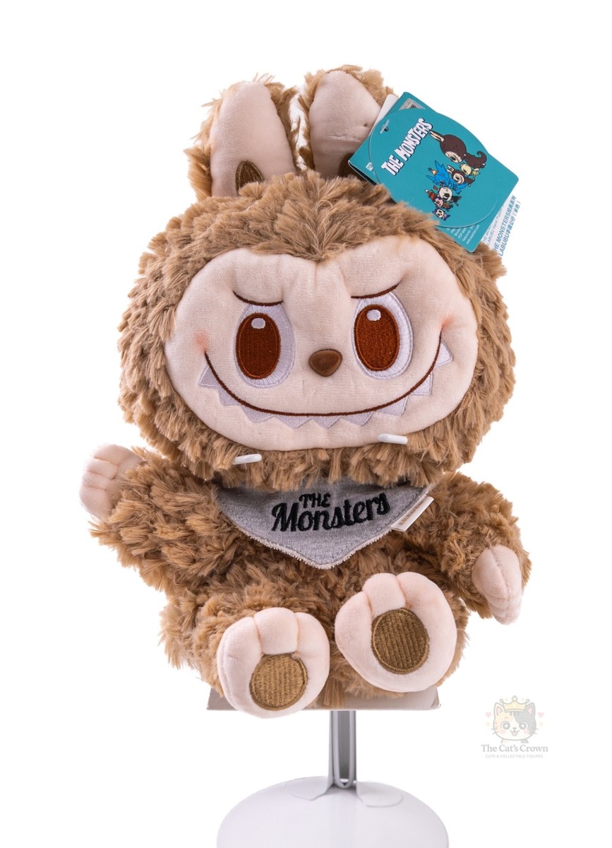 POPMART POP LAND限定品　Labubu POP MART POP LAND LABUBU Hand Puppet Plush, LIGHT BROWN, AUTHENTIC