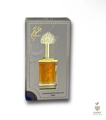 ARABIYAT Al Mutayyem Parfümöl 12ml arabisches Attar Öl ohne Alkohol Islam 100% auth. Duft