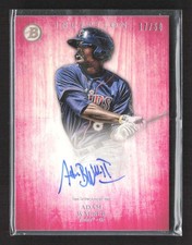 2014 Bowman Inception Adam Walker -AW Prospect Auto Pink /50 Twins TV2641