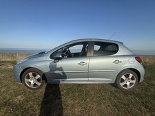 Peugeot 207 Sport Automatic Petrol Light Blue low miles 41000 !! 1598 CC 5 Door