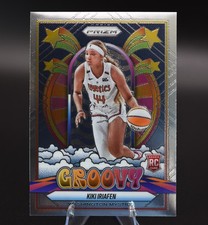 2025 Panini Prizm WNBA Kiki Iriafen rookie card Groovy Insert #15 💥