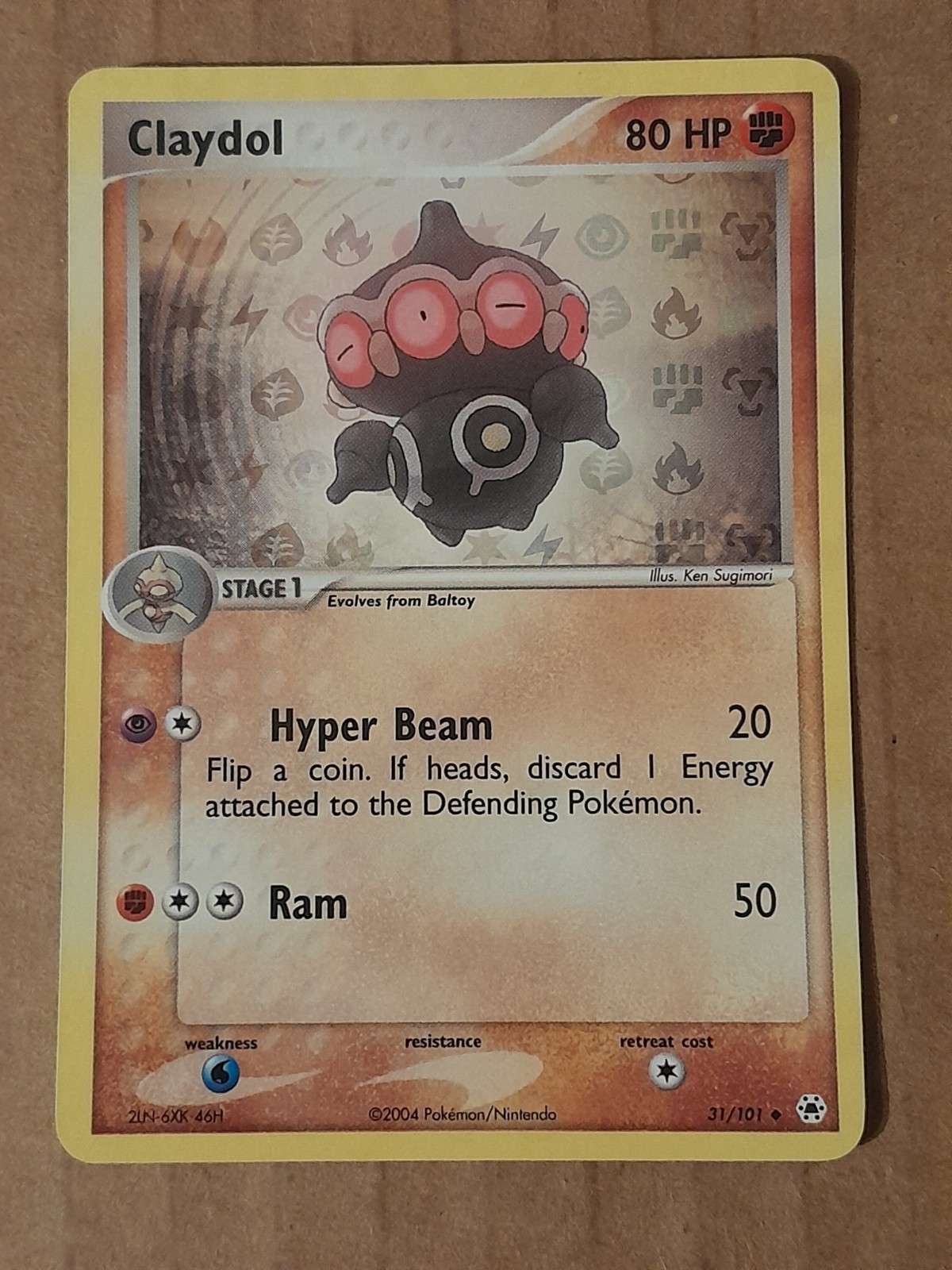 Pokemon Claydol 31/101 Hidden Legends Reverse Holo NM-MT See Pictures