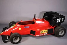 Ferrari 126 C4 Formel1 Junior 1984 #27 Alboreto Decals Kinderauto mit 50cc Motor
