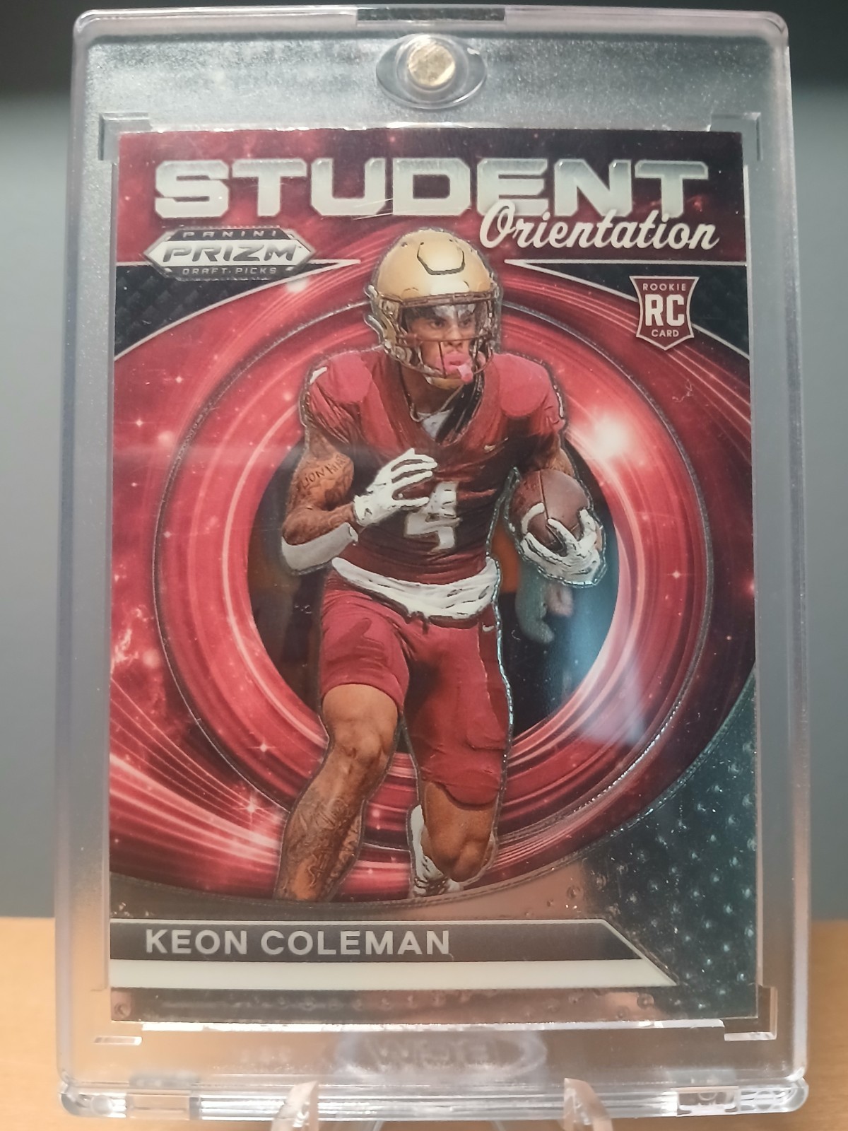 Keon Coleman RC!! 2024 Panini Prizm Draft Picks - Student Orientation #SO-KC