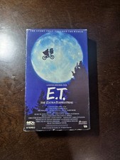 E.T. The Extra Terrestrial VHS 1982 MCA Home Video Tape Vintage Classic