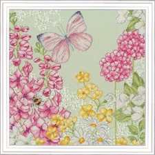 Bothy Threads Quartz Meadow Kit & Frame Count...