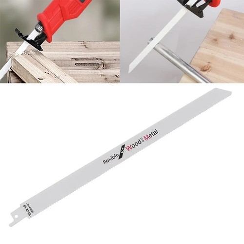 Accessori elettroutensili lama seghetto alternativo lame metallo bianco 300 mm - Foto 5 di 12