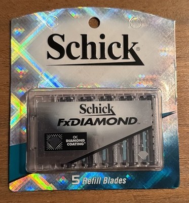 Schick FX Diamond Razor Refill Blades - 1 Pack, 5 Cartridges New - Discontinued