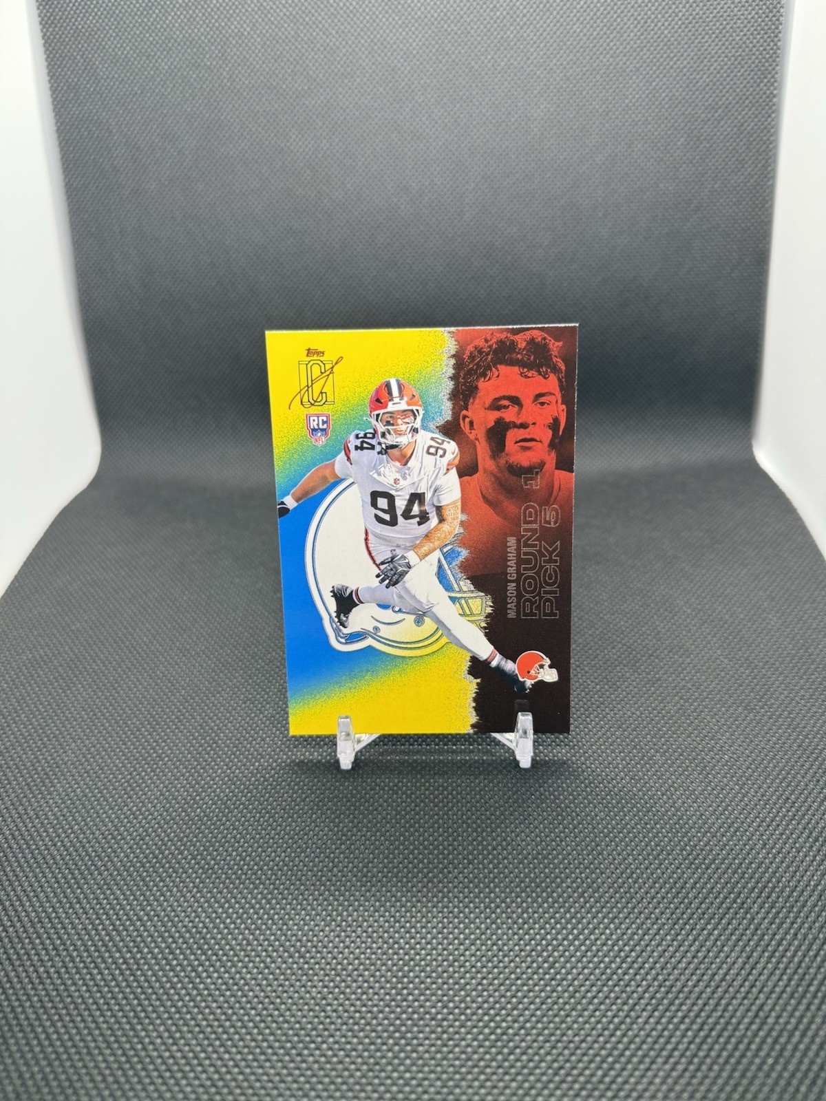 2025 Topps Signature Class Mason Graham Yellow Blue