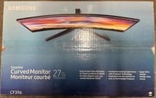 Samsung Essential 27" Curved LED C27F396FHN Monitor - Black