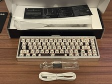 Weikav Lucky65 V2 3-Mode Mechanical Keyboard | Gazzew White U4 Switches | Silver