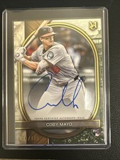 2025 Topps Museum Collection - Archival Autographs Coby Mayo #AA-CM /149