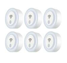6 PACK Plug-in Ultrasonic Pest Repellent & Night Light Portable
