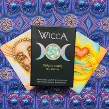 WICCA ORACLE CARDS DECK ESOTERIC TELLING LO SCARABEO NEW EDITION NEW