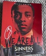Miles Caton Signed 8x10 Photo Sammie Sinners