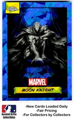 2024 Topps Chrome Sapphire Edition Marvel #31 Moon Knight Midnight Sons