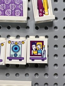 LEGO Friends 41317 Sunshine Catamaran Parts Lot of 8 Replacement Panel Slope