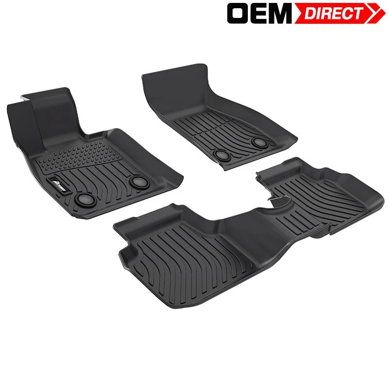 Alfombrillas TPE para Mini Cooper Clubman 2016-2024 3 piezas primera segunda fila protector de alfombras Foto 2 de 2