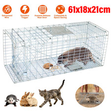 Large Live Humane Cage Trap for Squirrel Chipmunk Rat Mice Rodent Animal Catcher