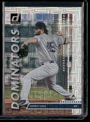 2020 Donruss Gerrit Cole Dominators Vector New York Yankees #D-3