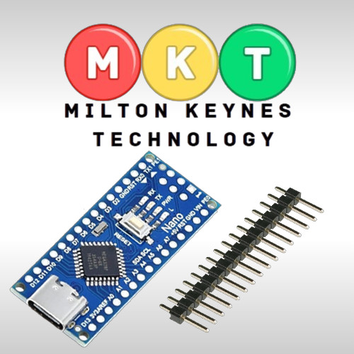 Arduino Nano V3.0 Compatible ATmega328p USB‑C CH340G Microcontroller
