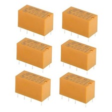 8 Pins DC3V 2A 6Pcs Auto Relay Waterproof Car Relay Car Motorcycle Truck Boat