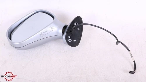 1996 - 2002 Bmw E36 Z3 Left Driver Side View Mirror Silver Power 51168397042 OEM