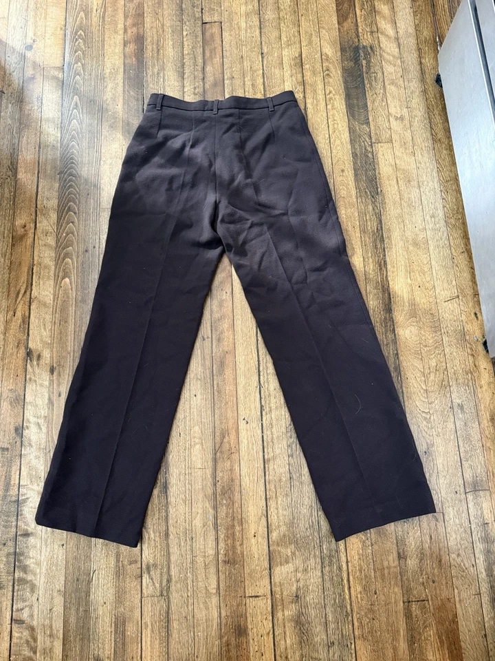 Vertigo Black Work/Dress Pants Made in France Women's size 4 Foto 2 de 4