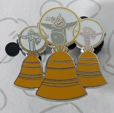 Gargoyles and Bells Hunchback of Notre Dame Holiday Mystery Disney Pin 152078