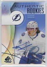 2024 Upper Deck SP Game Used Authentic Rookies Blue Conor Geekie #256 Auto 13og