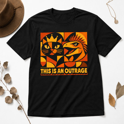 This Is An Outrage T-Shirt, Dungeon Crawler Carl Tee